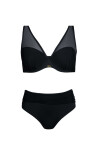 Dámske dvojdielne plavky Fashion 38 S730V38 Black - Self 46D černá