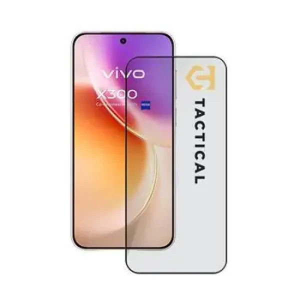 Tactical Glass Shield 5D sklo pre Vivo X300 Black (57983128876)