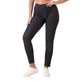Dámske nohavice RELAX & GO JEANS TREGGINGS - BELLINDA - čierne S