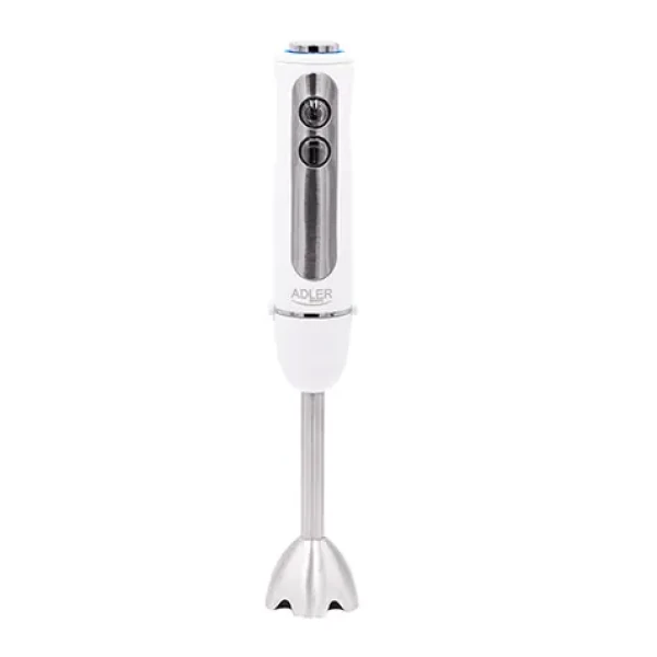 Adler AD 4625w biela / Tyčový mixér / 1500W / 5 rýchlostí / Turbo / nerezový nôž (AD 4625w)