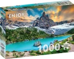 ENJOY Puzzle Jazero Sorapis, Dolomity, Taliansko