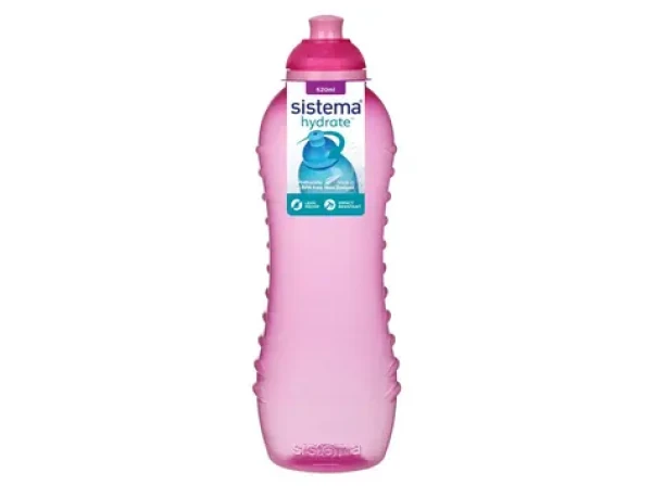 Sistema Hydrate Squeeze Twist n Sip Fľaša 620 ml ružová (8592001423190)