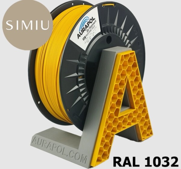 PLA filament Mustard Field 1,75 mm Aurapol 1 kg