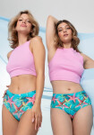 Julimex Sea Stars Jednoduché maxi nohavičky S-2XL námořní S