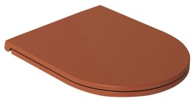 ISVEA - INFINITY WC sedátko SLIM, Soft Close, Easy Take, terracotta 40KF0548I