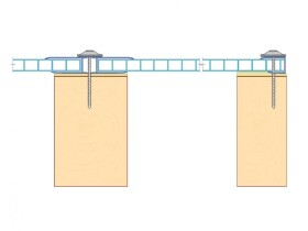 Ukončovacia lišta – Guttaprofil PC-U Guttaprofil PC-U 16 mm - čirá (2100 mm) – 1 ks