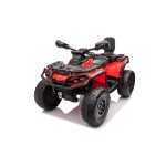 Mamido Detská elektrická štvorkolka Can-Am Outlander ATV 4x200W červená