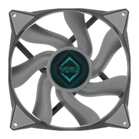 Iceberg Thermal IceGALE 140mm sivá / Ventilátor / PWM / 1600 RPM / 96 CFM / 36 dB (ICEGALE14-B0A)