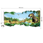 Veselá Stena Samolepka Dinosaure a Tyranosaure