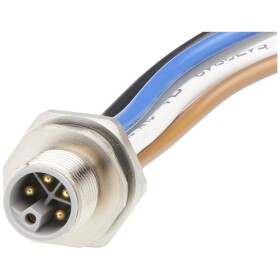 Molex zabudovateľný zástrčkový konektor pre senzory - aktory, 1205020022, piny: 5, 0.5 m, 1 ks; 1205020022