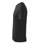Klasické nové tričko ebony gray S
