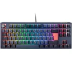 Ducky One 3 TKL Cherry MX-Brown modrá / herná klávesnica / podsvietená / mechanická / drôtová USB-C / DE (DKON2187ST-BDEPDCOVVVC2)