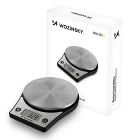 Wozinsky WAK-651 čierna / Kuchynská váha / LCD displej / max 5 kg