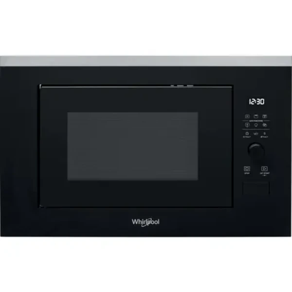 Whirlpool WMF250G čierna / Vstavaná mikrovlnná rúra / gril / 900 W / 25 l (8003437605918)
