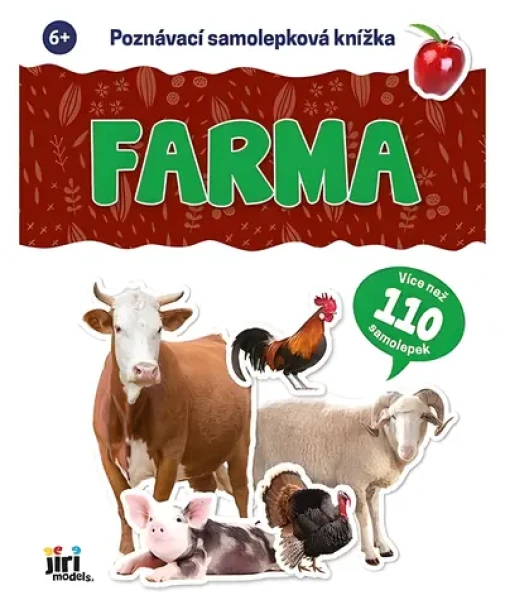 JIRI MODELS Samolepková knižka Farma