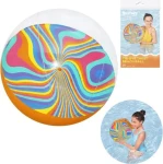 Bestway Nafukovacia plážová lopta Twist / O 34 cm / PVC / od 2 rokov (31042)