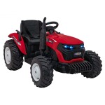 Mamido Detský elektrický traktor GROW 1804 24V červený