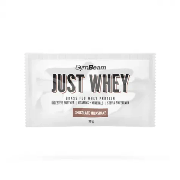 Just Whey Grass-Fed Protein - GymBeam (čokoládový milkshake, 30 g) (42850-1-30g-chocolatemilkshake)