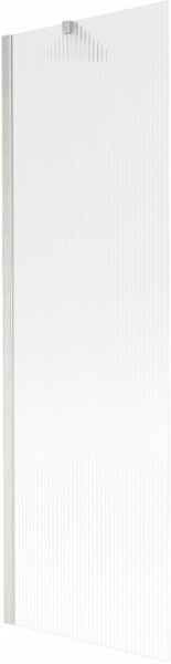 MEXEN/S - Next vaňová zástena FIX 60 x 150, prúžky, nikel kartáčovaná 895-060-000-00-09-97