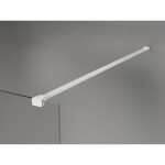 MEXEN/S - Kyoto-X Sprchová zástena WALK-IN 60 x 200, transparent 10 mm, biela 800-060-101-20-00-X