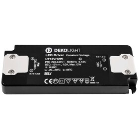 Deko Light FLAT LED driver konštantné napätie 12 W 12 V; 862231