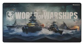Genesis Carbon 500 Maxi WORLD of Warships Armada / Herná podložka pod myš / 900 x 450 x 2,5 mm (NPG-1737)
