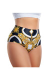 Dámske nohavice Meméme BAROQUE VINTAGE Hi-briefs M černá