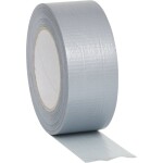 Látková páska, strieborná, 50 mm x 50 m KS Tools 141.5000; 141.5000