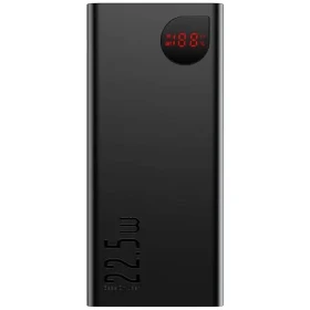 Baseus Adaman Powerbanka 40000mAh 22.5W čierna / 3x USB-A / micro USB / USB-C (PPAD020101)
