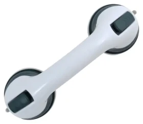 MSV SAFE biela / Madlo do kúpeľne / s prísavkami / ABS / 29 cm