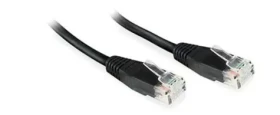 MicroConnect CAT6 U/UTP 0.25m čierna / PVC (B-UTP60025S-B)