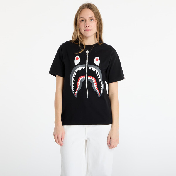 Tričko A BATHING APE Shark Tee UNISEX Black L