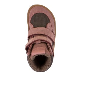 Dievčenské zimné barefoot topánky TEX WINTER Gray/Pink Froddo G3160247-13 - 31