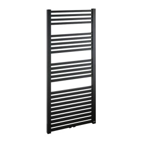 Radiátor kombinovaný Isan Quadrat 150,5x60cm stredové pripojenie čierna matná DQUA15050600CSMS DQUA15050600CSMS