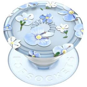 PopSockets PlantCore Grip Blue Fields modrá / Držiak telefónu / Stojanček / Bezdrôtové nabíjanie (806195)