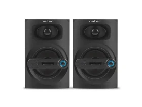 Natec Cougar / Reproduktory / 2.0 / 6W RMS / Jack 3.5mm / čierna (NGL-1641)