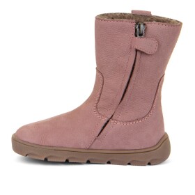 Dievčenské zimné barefoot topánky ZERU TEX BOOT Dark Pink, Froddo, G3160242-3, ružová - 24