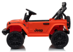 Mamido Elektrické autíčko Jeep Rubicon 24 V 2x200 W oranžové