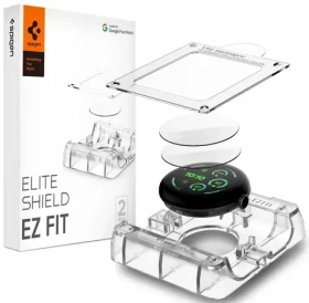 Spigen EliteShield EZ Fit 2 Pack Ochranná fólia pre Google Pixel Watch 4/3 (45mm) (AFL08525)