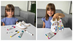Beda White (BFN-170020/W) barefoot papuče 36 EUR