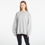 Mikina adidas Essentials Fleece Long Oversized Crew Sweatshirt Medium Grey Heather M