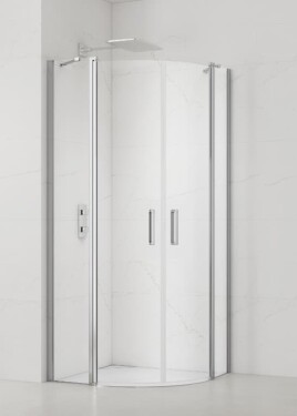 Sprchovací kút štvrťkruh 90x90 cm SAT Fusion SATFUSP90CRT SATFUSP90CRT