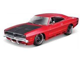 Maisto Dodge Charger R/T 1969 červená