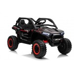 Mamido Mamido Elektrické autíčko Buggy UTV KCK 4x4 čierne 24V | 800W | 50 kg | EVA | LED | 2,4 Ghz | ECO koža