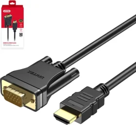 Unitek V1185A01 čierna / Kábel HDMI - VGA (D-Sub) / 2 m (V1185A01)