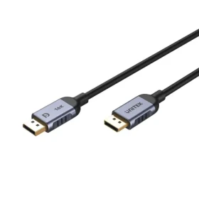 Unitek DisplayPort 1.4 kábel čierny / Kábel / 8K 60Hz / 240Hz / HDR / 1 m (C1628GY01-1M)