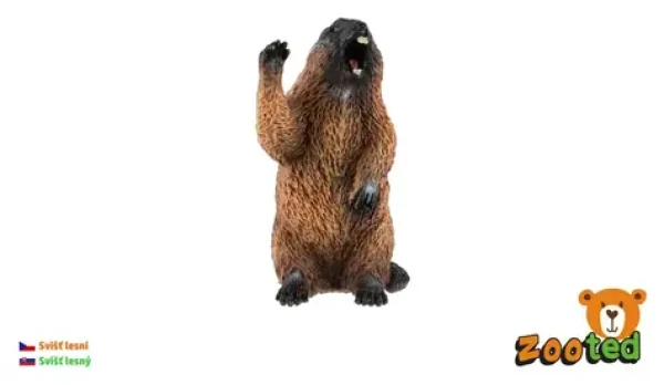 ZOOTED Figúrka Svišť lesný