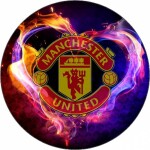 Jedlý papier logo Manchester United 19,5 cm - Pictu Hap - Pictu Hap
