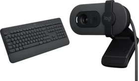 Logitech K650 Signature + Brio 100 / Klávesnica + webkamera / Bluetooth / USB