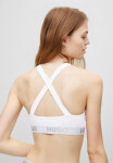 Dámska športová podprsenka BOSS Bralette s vypchávkami 50469628-100 - HUGO L